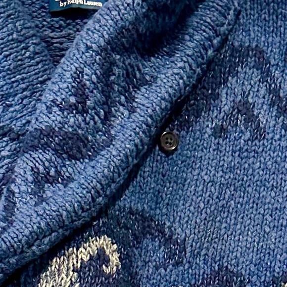 WINTER SALE!!!  Polo Ralph Lauren Rippling Wave Cardigan XL - Picture 15 of 16